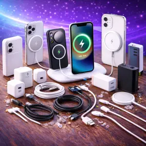 D1.Mobile accessories (chargers, cables, MagSafe, power banks)