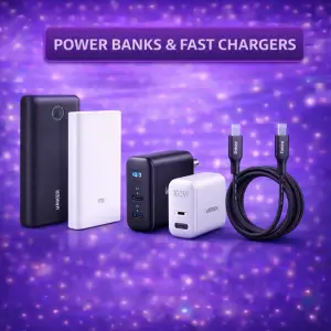 F5.Power bank, Fast chargers